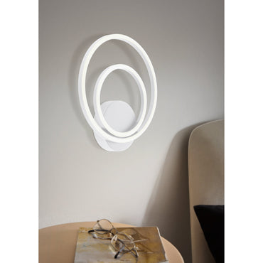 Lanacera 20.4W LED Dimmable Wall Light White
