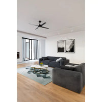 Airborne Activ 52" ABS Energy Efficient DC Ceiling Fan with Light and Wall Control