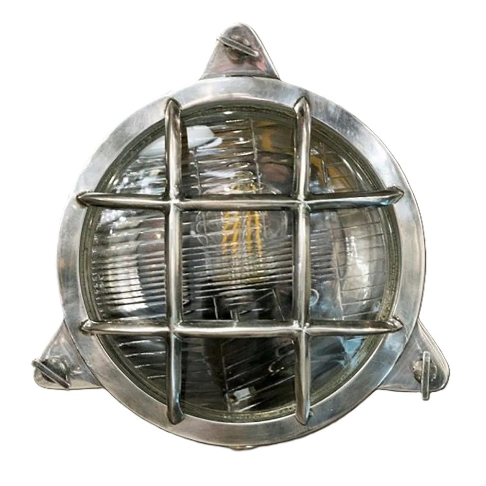 Palmerston Wall Light Silver
