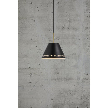 Pine 1 Light Pendant Matt Black
