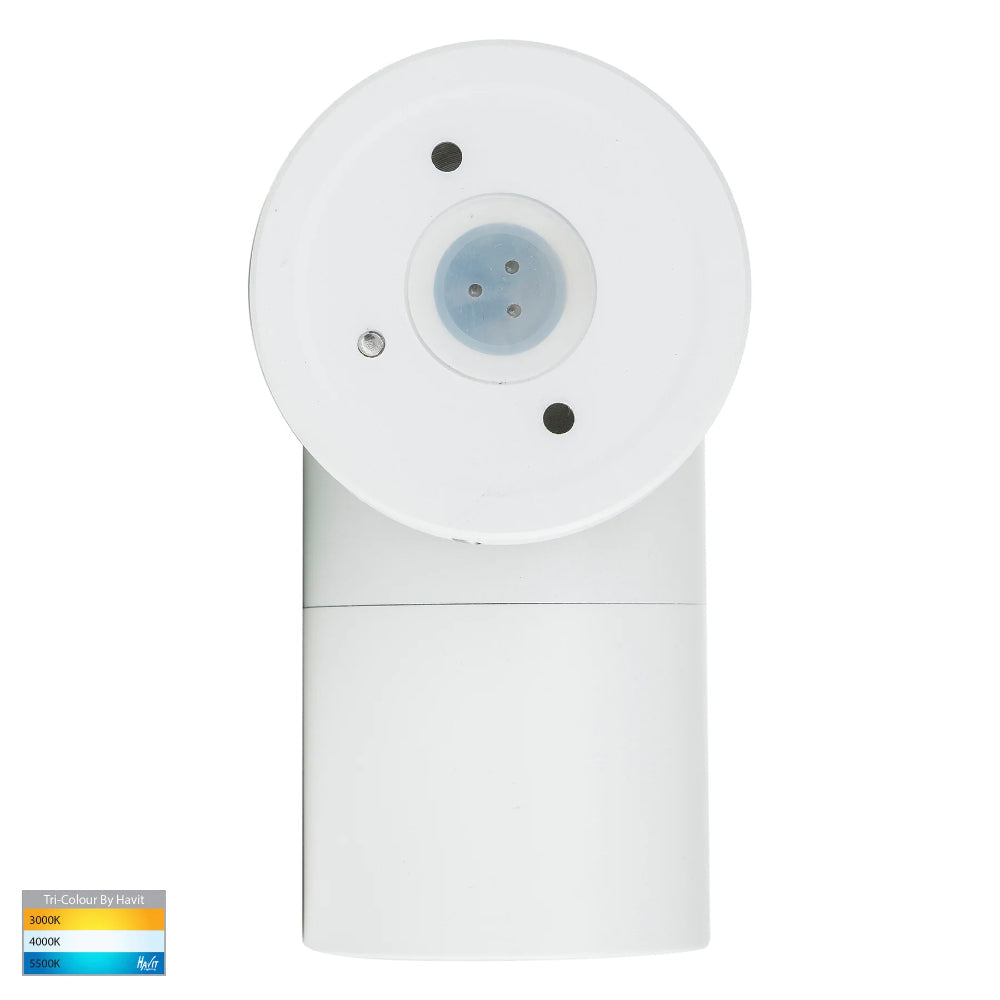 Tivah Single Fixed Wall Pillar Light White LED
