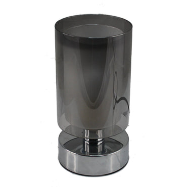 Smokey Glass 3 Stage Touch Lamp