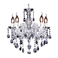 Zurich Chandelier 5 Light Chrome