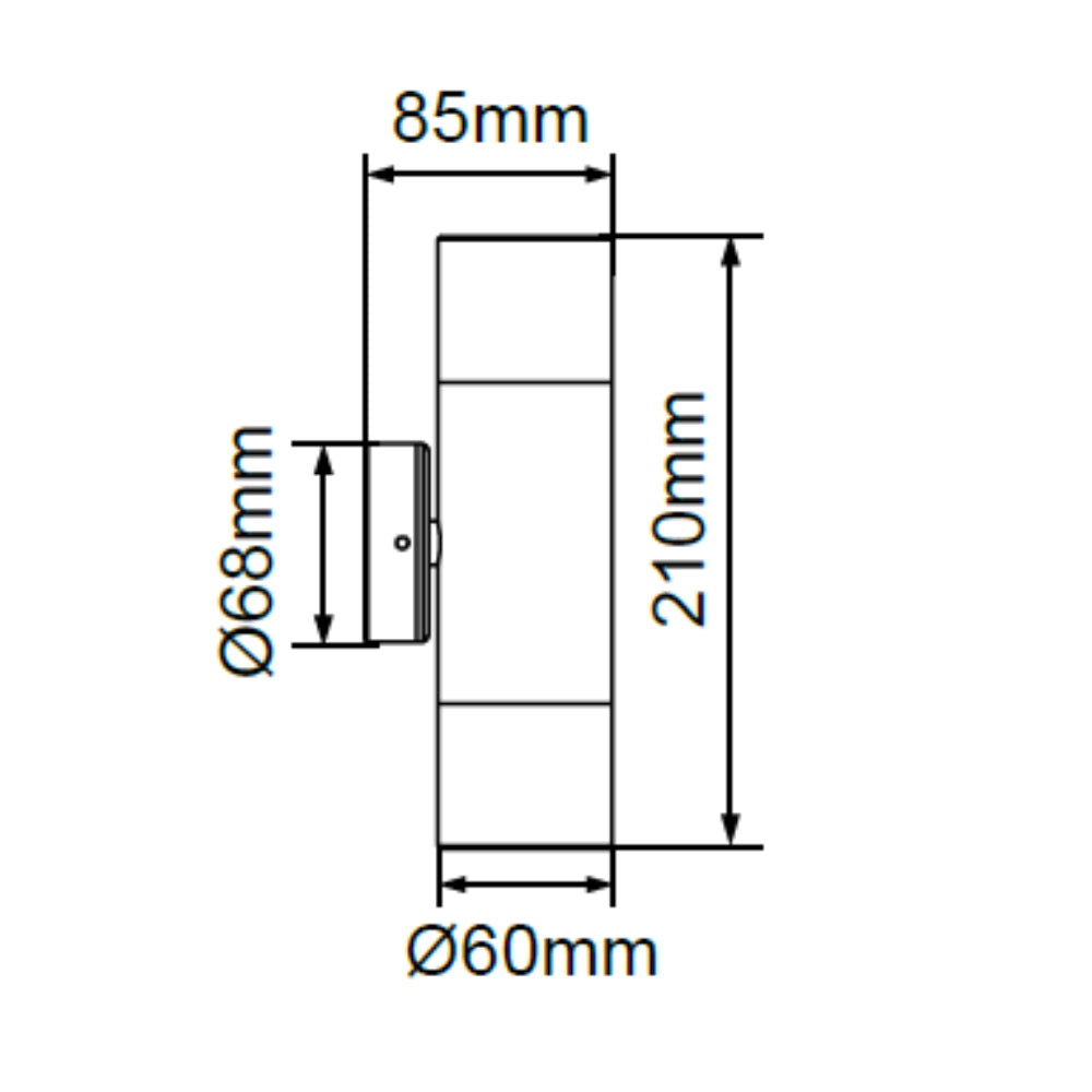 Beamlite Fixed Up Down Wall Light