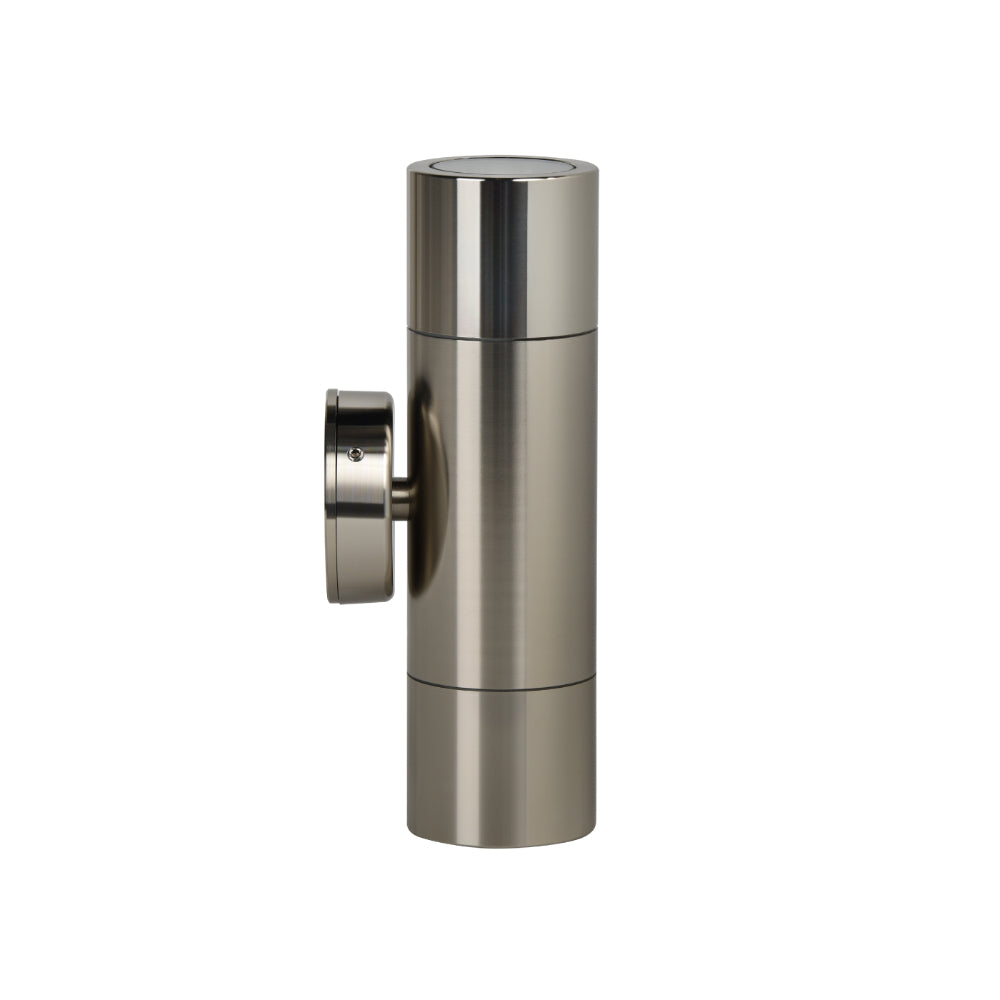 Beamlite Fixed Up Down Wall Light Stainless Steel