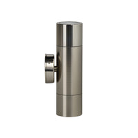 Beamlite Fixed Up Down Wall Light Stainless Steel