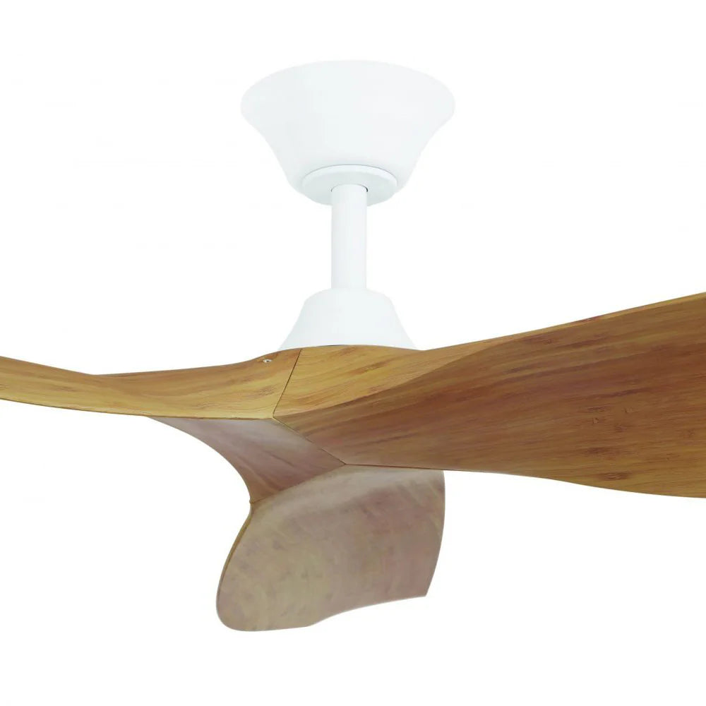 Cabarita 50" DC Ceiling Fan Bamboo / Matt White