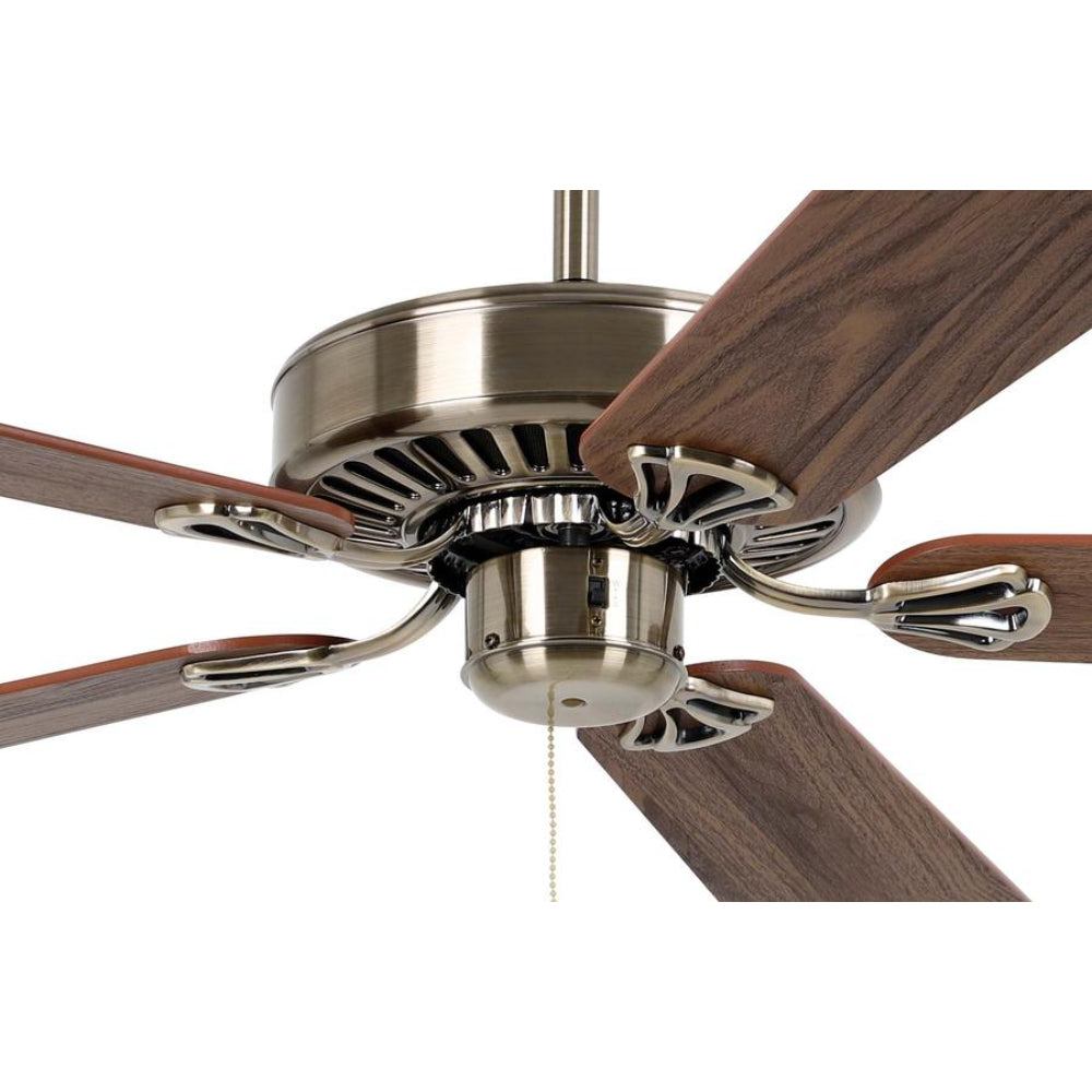 Waikiki 52" AC Fan Antique Bronze / Walnut Blades