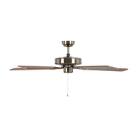 Waikiki 52" AC Fan Antique Bronze / Walnut Blades