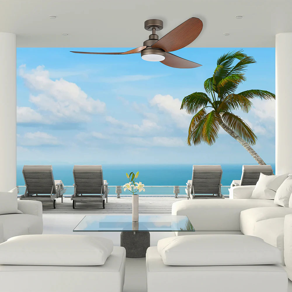 TORQUAY 56 DC Ceiling Fan with LED Light Oil Rubbed Bronze