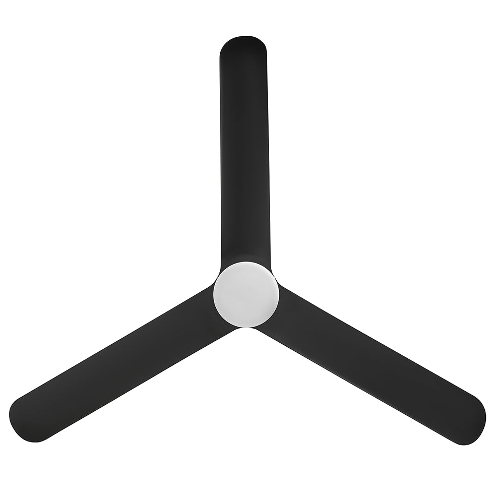 DC ceiling fan with light