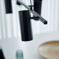 Alanis 4 Light Pendant Black