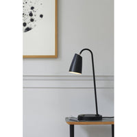 Sway 1 Light Table Lamp Black