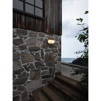 Helford Bunker Wall Light Brass
