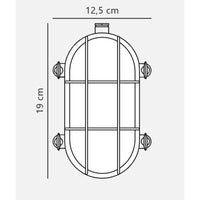 Helford Bunker Wall Light Brass