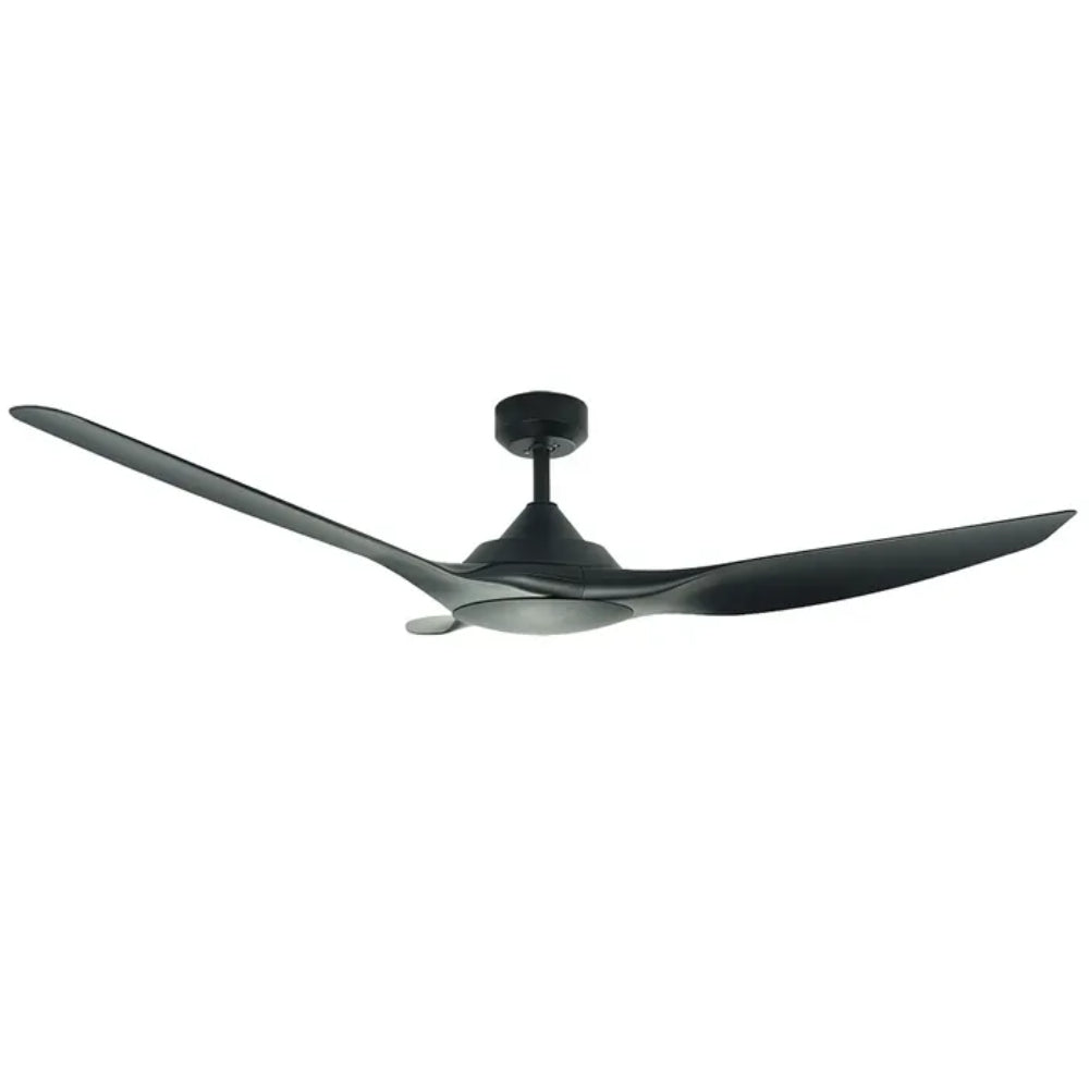 Raven 64" DC Ceiling Fan Black