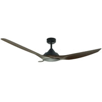 Raven 64" DC Ceiling Fan Walnut