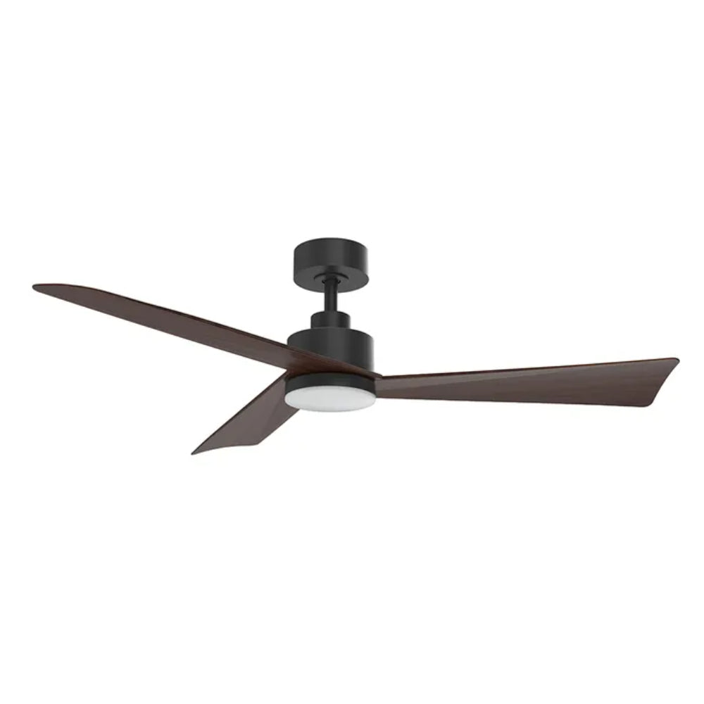 Bronte 52 DC Ceiling Fan - Walnut with Light