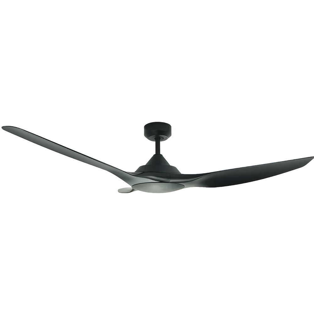 Raven RWS 64" DC Ceiling Fan Black