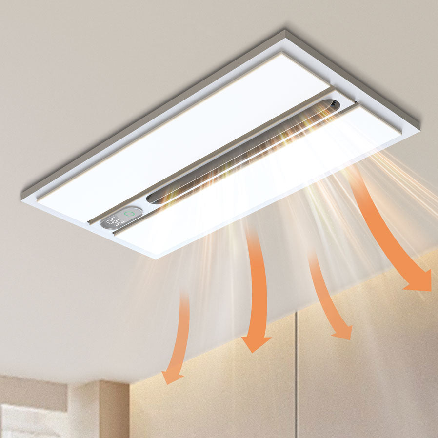 Airsway 6 In 1 Premium Slimline Bathroom Heater White