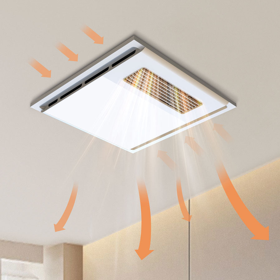 Heatcore 4 in 1 Retrofit LED Bathroom Heater Tri Color White