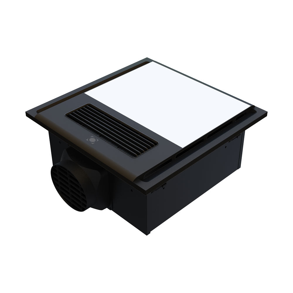 Heatcore 4 in 1 Retrofit LED Bathroom Heater Tri Color Black