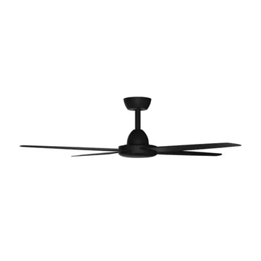 Airborne Activ 52" ABS Energy Efficient DC Ceiling Fan with Wall Control - Black