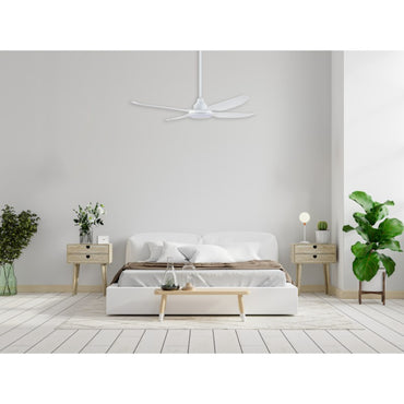 Ventair Alaska DC Ceiling Fan with LED Light – White 48″