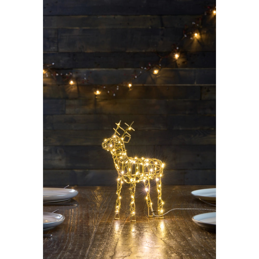 Wire Reindeer - Table Light