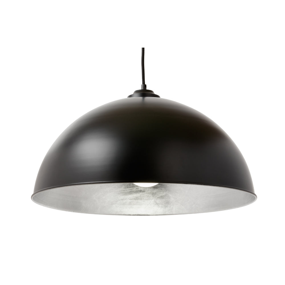 Newport Black-Silver Leaf Dome Series