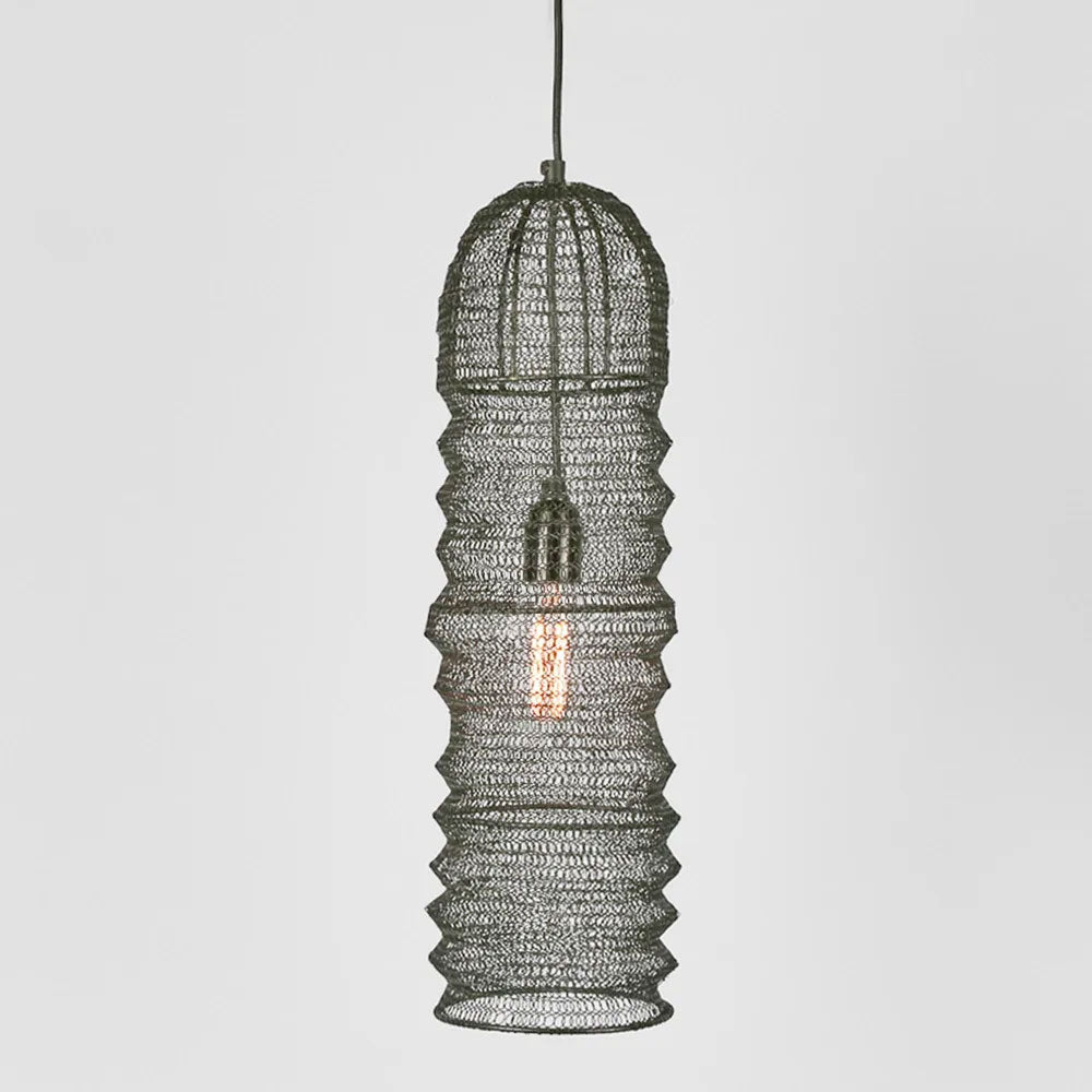 Monash Wire Mesh Pendant Black