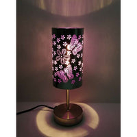 Pink Butterfly Touch Lamp