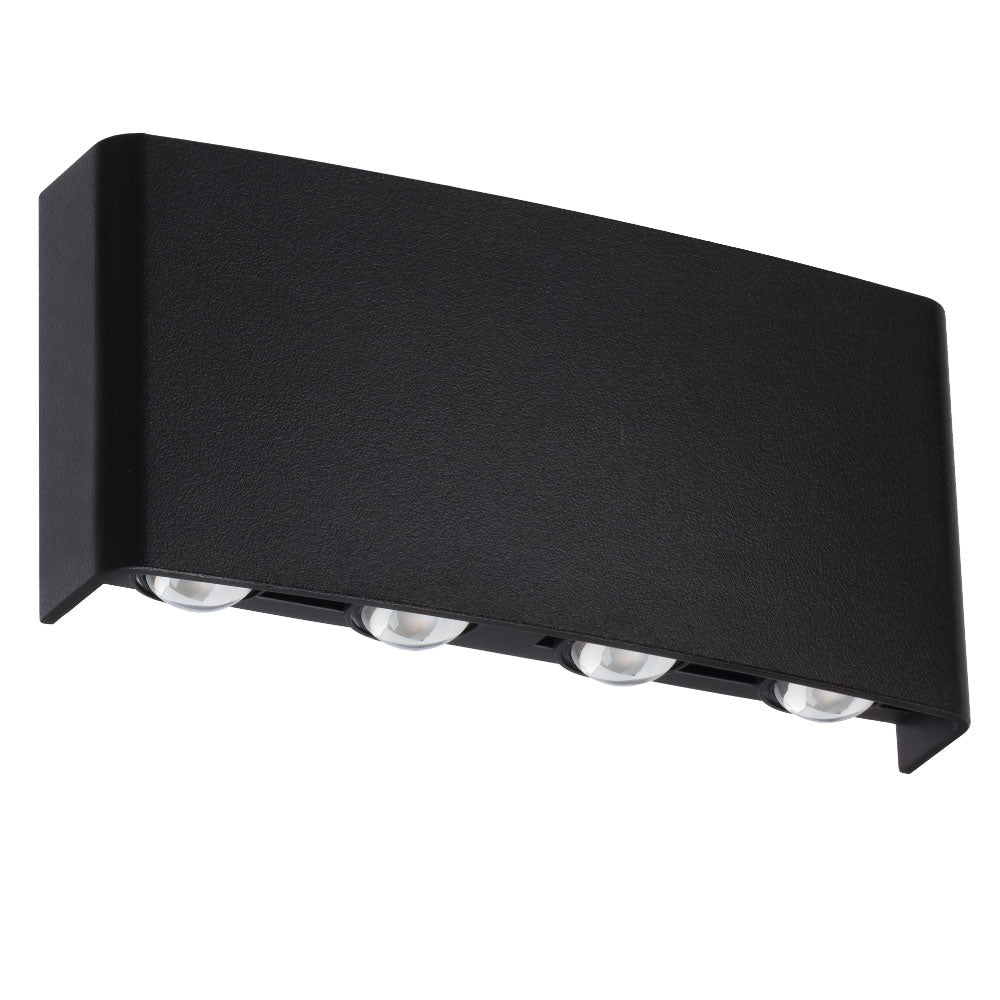 Eynor Tri Colour LED Up & Down Wall Pillar Light