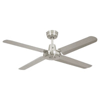 Swift 120cm (48") Brushed Chrome AC Ceiling Fan