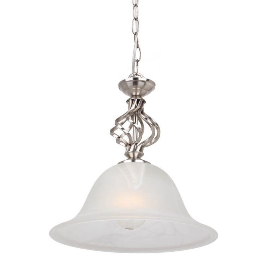 Geneva Single Pendant Alabaster Glass Series