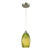 GLAZE: Ellipse Hand Blown Glass Pendant Lights