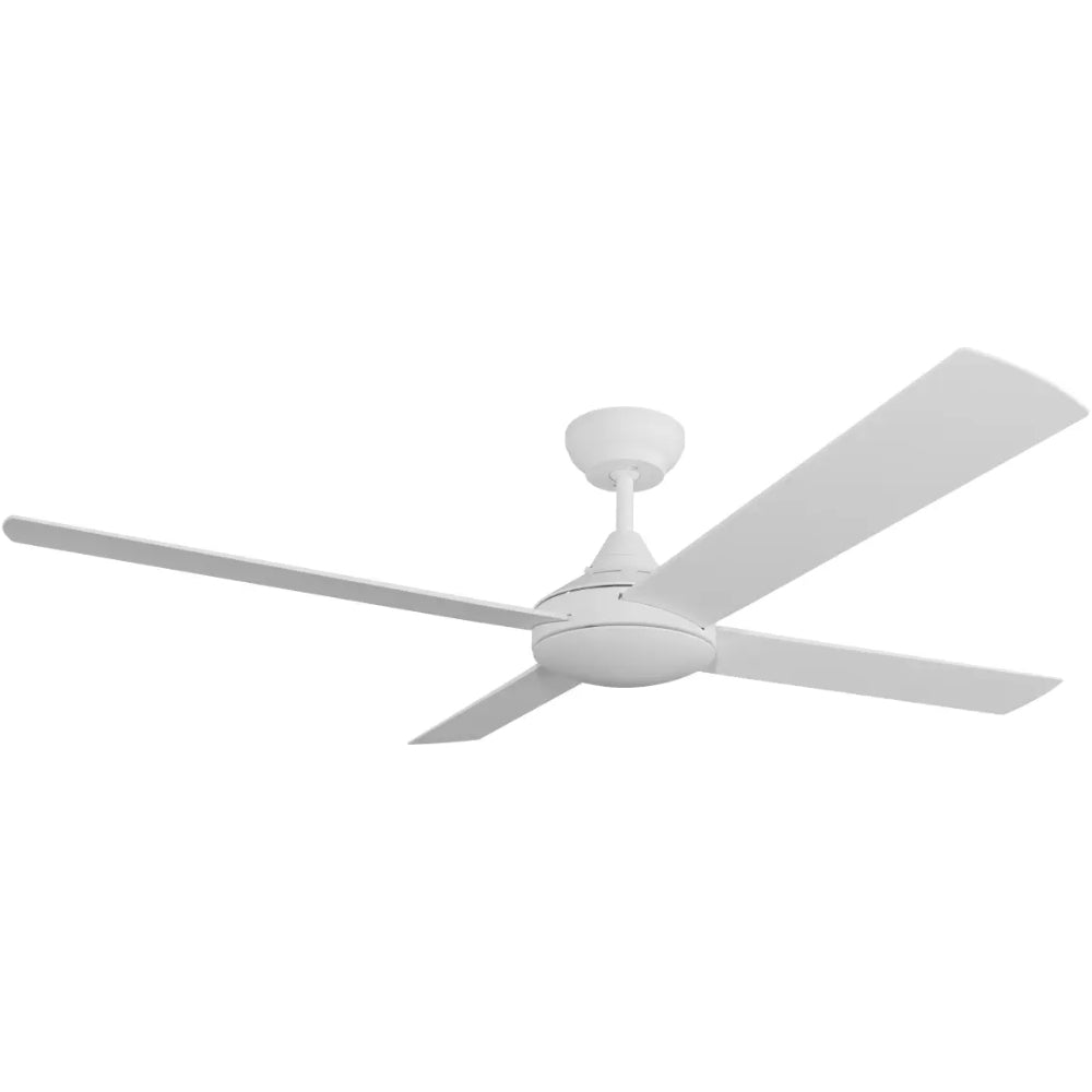 Heron Indoor/Outdoor Ceiling Fan – White 48″