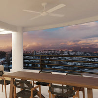 Heron Indoor/Outdoor Ceiling Fan – White 48″