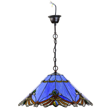 Benita Periwinkle Hanging Lamp