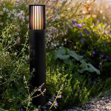 Tenac Aluminium Black Tri Colour LED Bollard Light