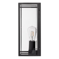 Bayside 316 Stainless Steel Black 2 Light Wall Light