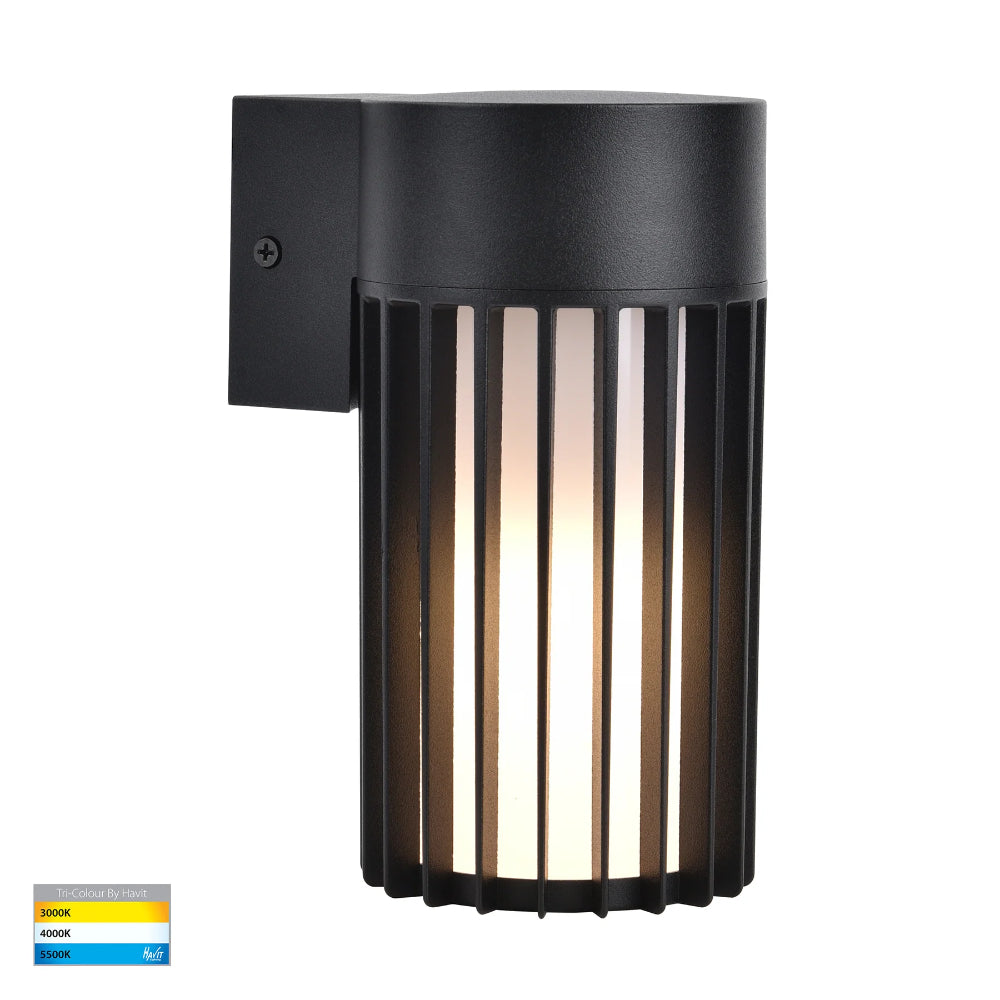 Tenac Aluminium Black Wall Light