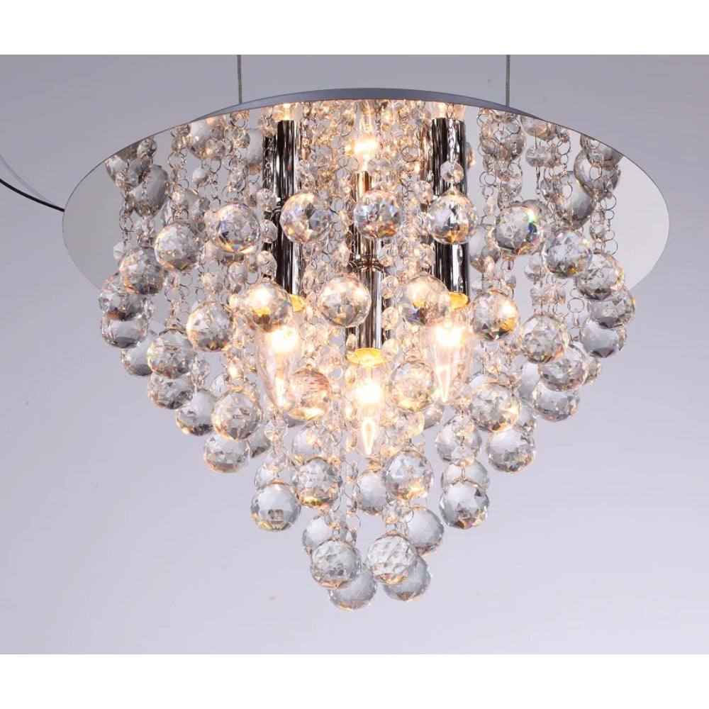 Crystal Ceiling Lamp Chandelier 38cm