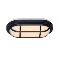 Kelo Tri Colour LED Oval Bunker Black