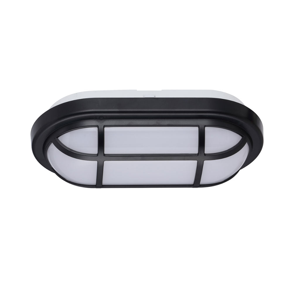 Kelo Tri Colour LED Oval Bunker Black