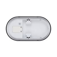 Kelo Tri Colour LED Oval Bunker Black