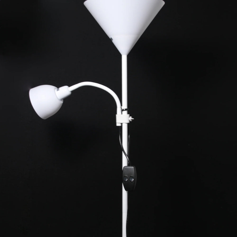 Georgia Mother and Child Floor Lamp White