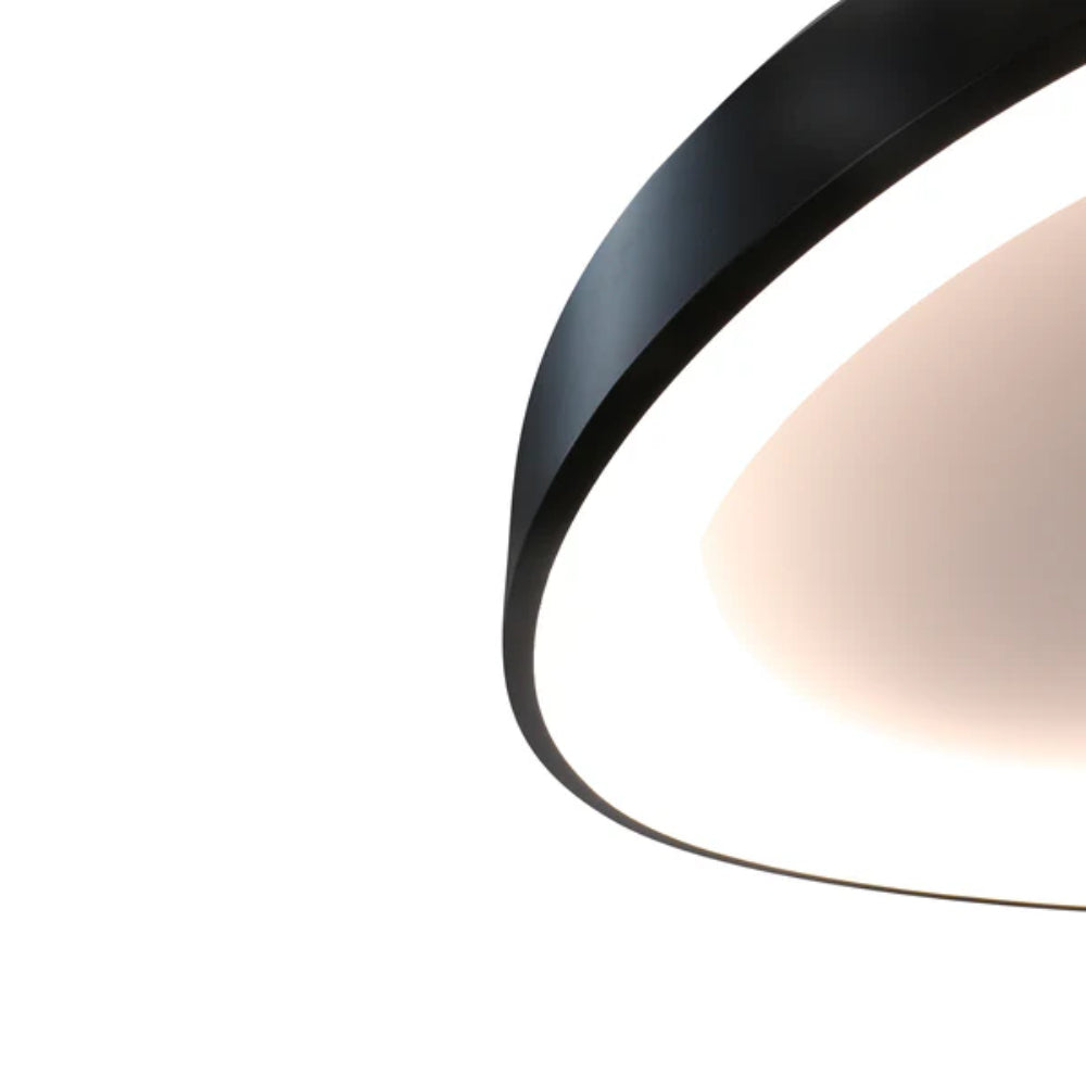 Hayley CCT LED Ceiling Light - Small Black