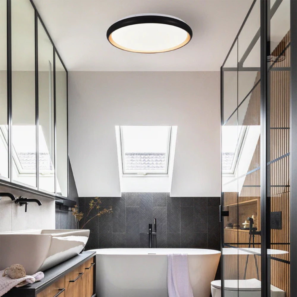 Melanie CCT LED Ceiling Light - Black