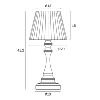 Loren Touch Lamp Antique Gold